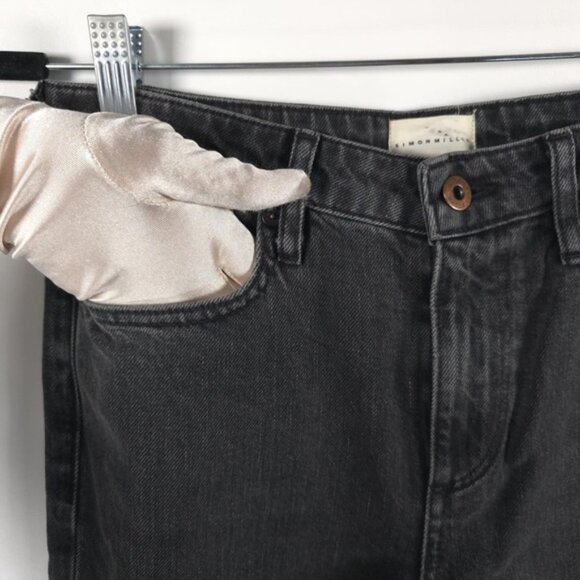 NWT SIMON MILLER W009 GASPER Jeans Garment Dye Slim Boot USA Made 🇺🇸 Size 27 - Picture 6 of 15